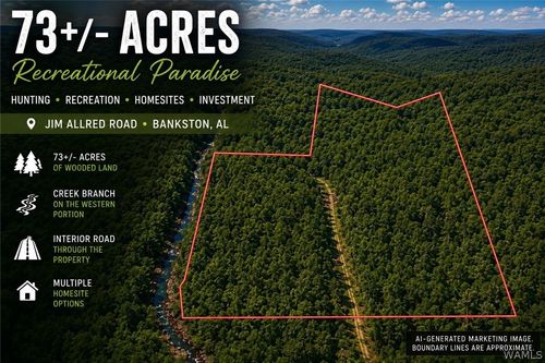 000 Jim Allred Road, Bankston, AL, 35542 | Card Image