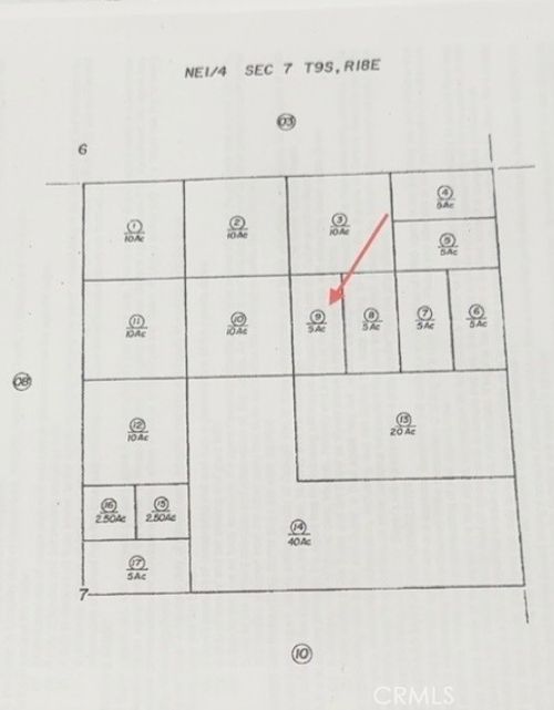 0 W2 Of Sw4 Of Ne4 Of Ne4 Sec 7 9-18 5ac, Winterhaven, CA, 92283 | Card Image