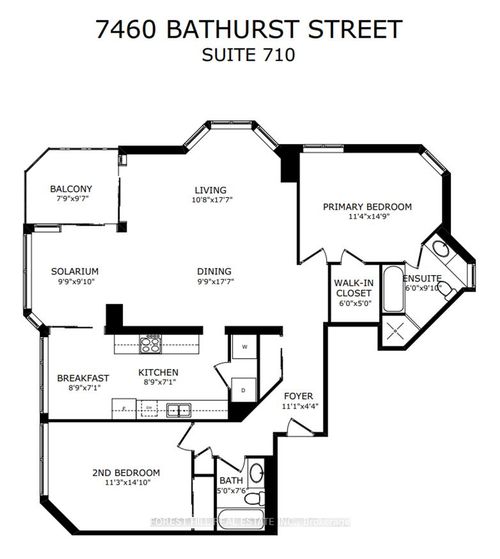 710-7460 Bathurst St, Thornhill, ON, L4J7K9 | Card Image