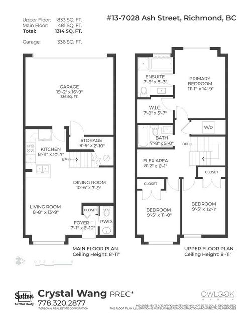 13-7028 Ash St, Richmond, BC, V6Y2S1 | Card Image