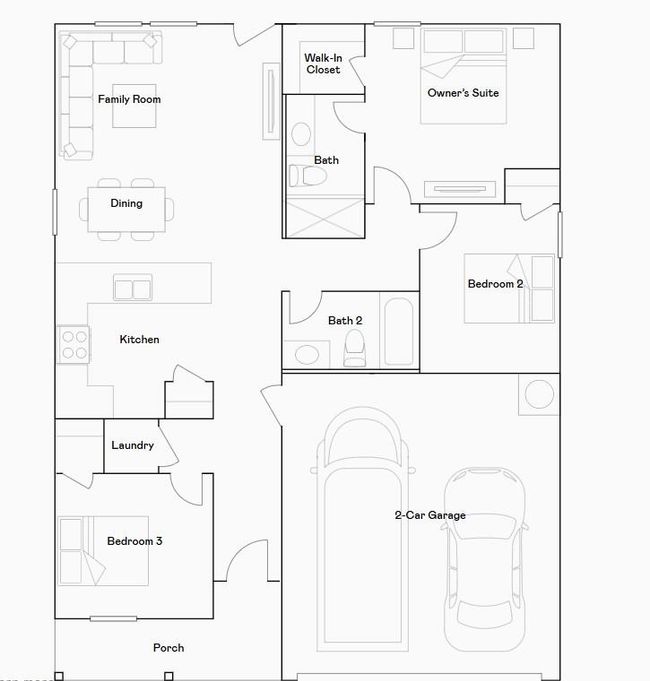 9315 Coral Trout Way, House other with 3 bedrooms, 2 bathrooms and 2 parking in Baytown TX | Image 8