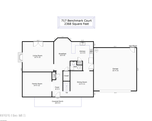 717 Benchmark Ct, Wilmington, NC, 28409-9194 | Card Image