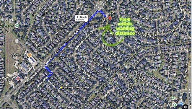 Per Google Maps, 5023 Birch Manor is a short 10-minute walk to the closest "Quiet Timbers Playground." | Image 29