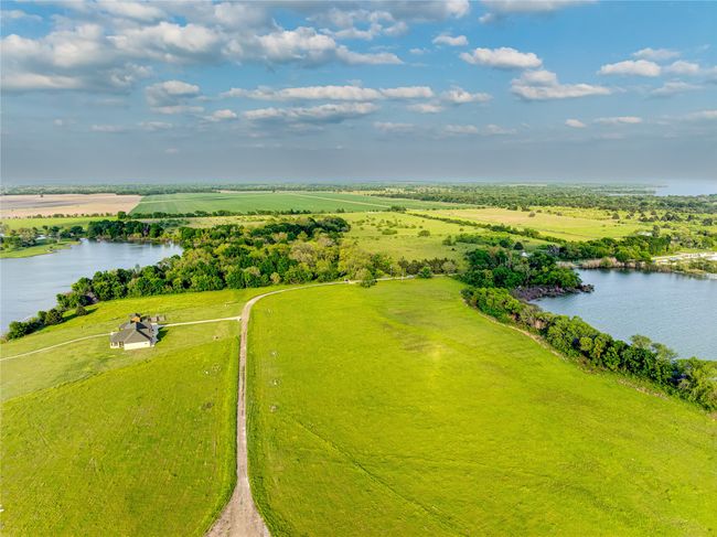 Aerial view featuring a water view and a rural view | Image 10
