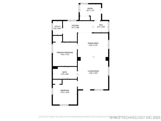 726 E Walnut St, House other with 2 bedrooms, 1 bathrooms and null parking in Cushing OK | Image 30