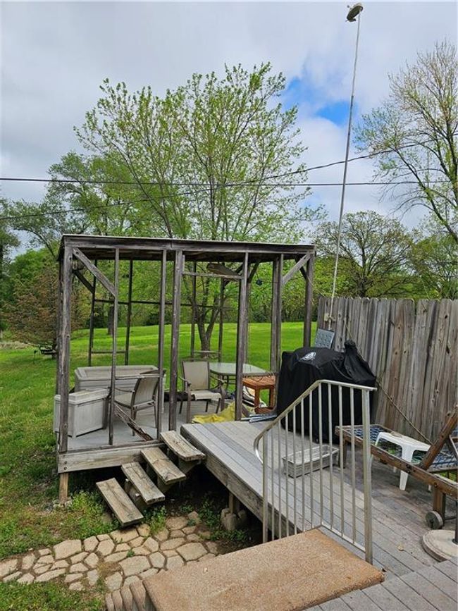Wooden deck with fence | Image 19