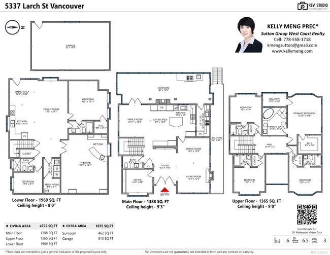 5337 Larch Street, House other with 6 bedrooms, 6 bathrooms and 3 parking in Vancouver BC | Image 38