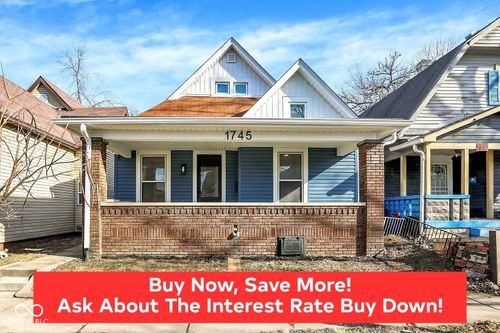 1745 S Talbott St, Indianapolis, IN, 46225-1758 | Card Image