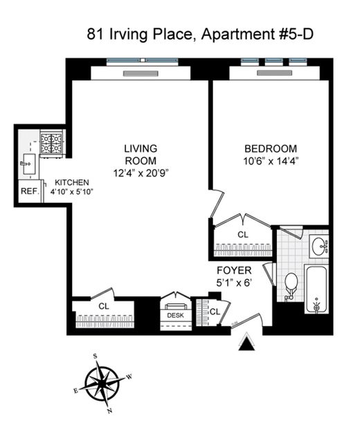 5d-81 Irving Pl, New York, NY, 10003-2212 | Card Image