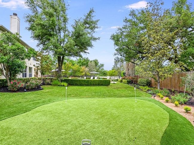 View of yard featuring fence | Image 26