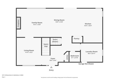 15711 Menominee Court, Manhattan, IL, 60442 | Card Image