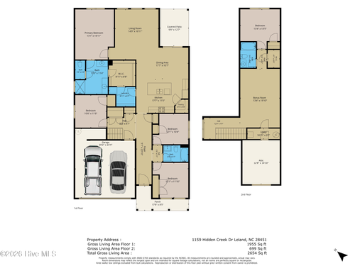 1159 Hidden Creek Dr Ne, Leland, NC, 28451-9732 | Card Image