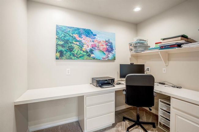 An ideal space for work or homework offering excellent lighting, storage space and a built-in desk. | Image 30