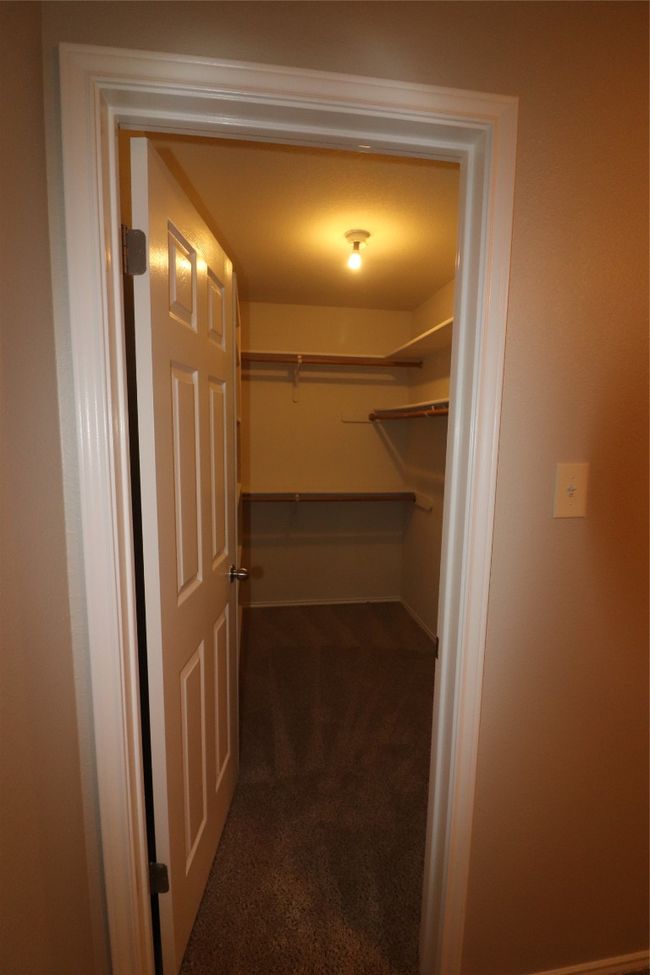 Spacious closet featuring carpet | Image 24