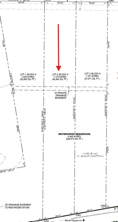 Lot 2A Gage Road, Lavon, TX, 75166 | Card Image