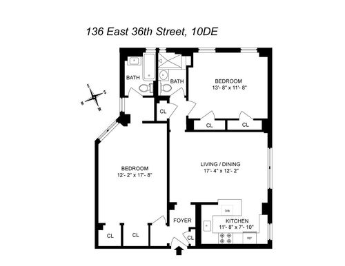 10de-136 E 36th St, New York, NY, 10016-3521 | Card Image