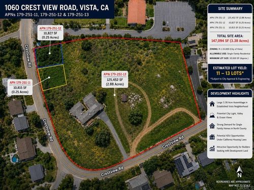 1060 Crest View Rd, Vista, CA, 92081 | Card Image