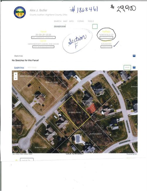 121 Northfield Dr, Hillsboro, OH, 45133-8294 | Card Image