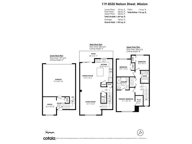 119 - 8335 Nelson Street, Townhouse with 3 bedrooms, 3 bathrooms and 2 parking in Mission BC | Image 40