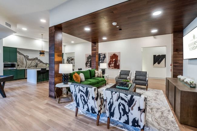 Living room with light wood-type flooring | Image 28