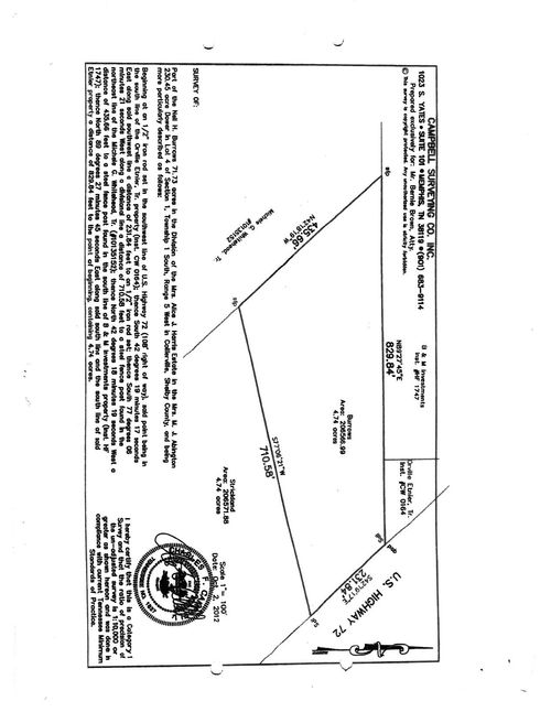 0 Highway 72, Collierville, TN, 38017 | Card Image