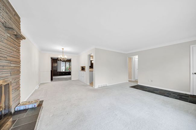 View of Living rm to Dining, Kitchen & family rm | Image 6