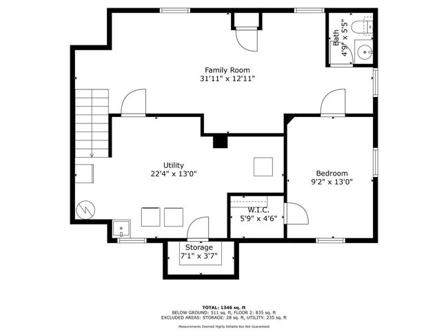 Floor plan of the lower level. | Image 37