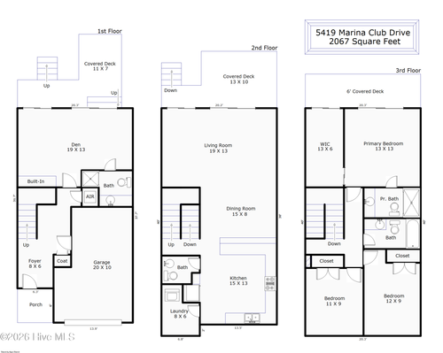5419 Marina Club Dr, Wilmington, NC, 28409-4103 | Card Image