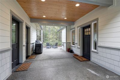 Versatile Breezeway with Garage & Studio on the left. | Image 3