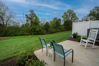 Imagine this back yard and all the extra space it offers, plus you don't have to mow it! | Image 2