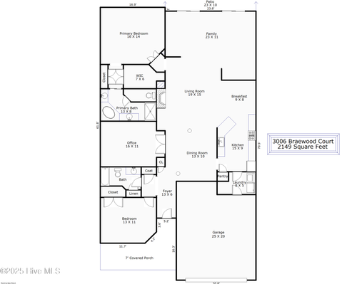 3006 Braewood Ct, Leland, NC, 28451-9268 | Card Image