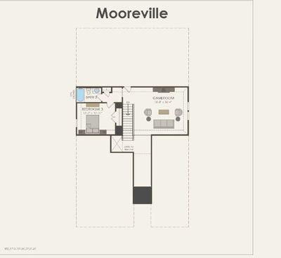 Pulte Homes, Mooreville floor plan | Image 3