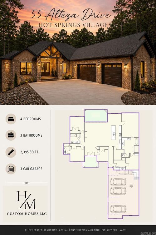 55 Alteza Dr, Hot Springs Village, AR, 71909-7966 | Card Image