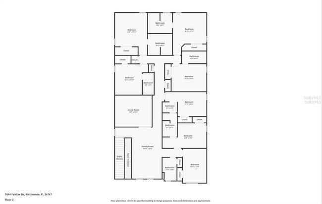 7644 Fairfax Dr, House other with 9 bedrooms, 9 bathrooms and null parking in KISSIMMEE FL | Image 50