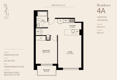 ph-a-1668 Dean St, Brooklyn, NY, 11213-1706 | Card Image