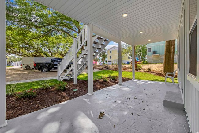 View of patio / terrace featuring stairway | Image 6