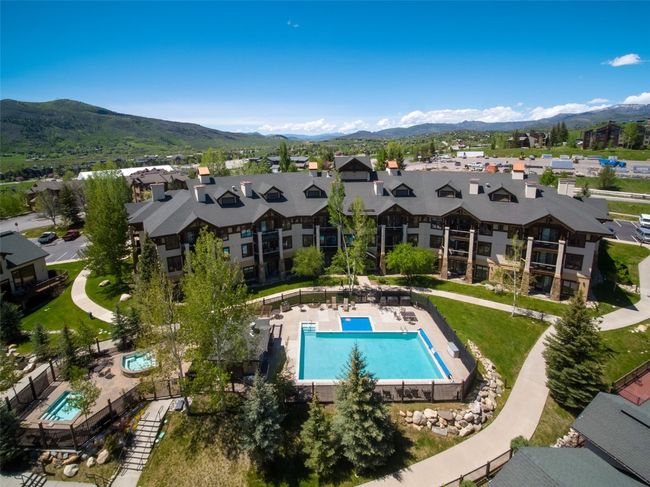 204 - 1463 Flattop Cir, Condo with 2 bedrooms, 2 bathrooms and null parking in Steamboat Springs CO | Image 22