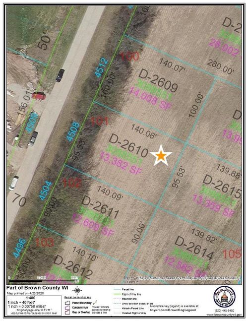 4952 Big Sky, LEDGEVIEW, WI, 54115 | Card Image