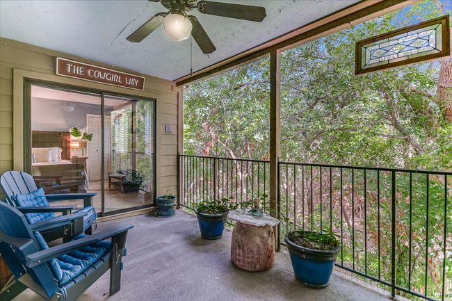 The spacious balcony connects you with nature. | Image 7