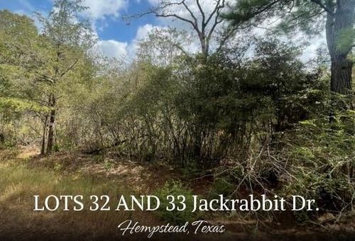 000 Lot 32 And 33 Jackrabbit Dr, Hempstead, TX, 77445 | Card Image