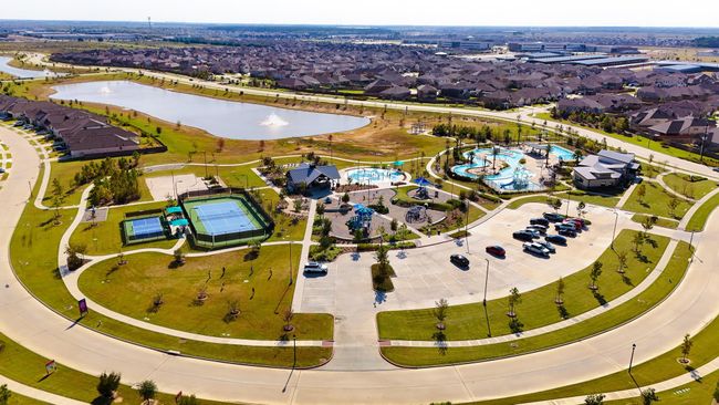 From this aerial view, you can see the heart of Marvida’s lifestyle, featuring recreation areas, open green space, and the community’s stunning water features just moments from home. | Image 31