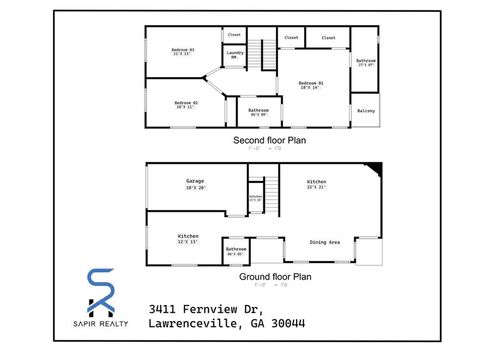 3411 Fernview Dr, Lawrenceville, GA, 30044-4267 | Card Image