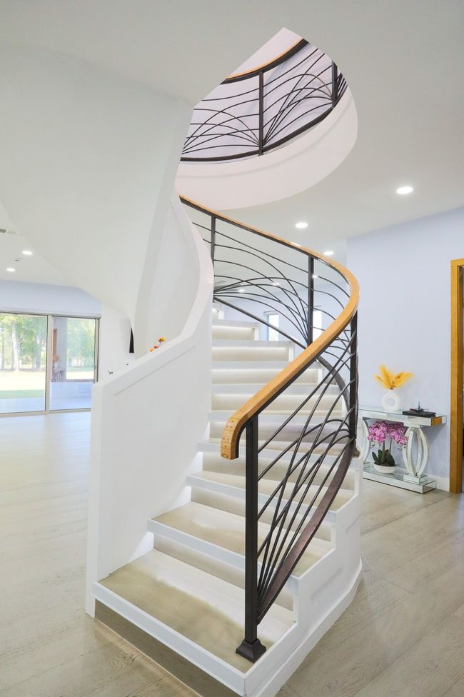 Stairway featuring hardwood / wood-style floors | Image 8