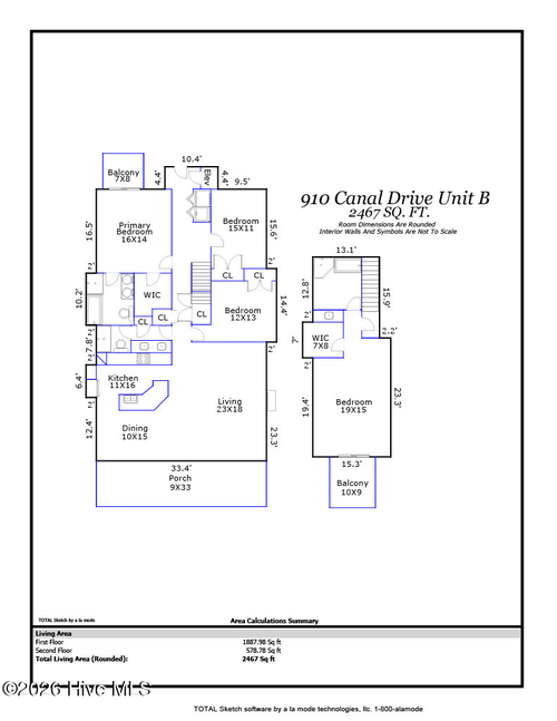 unit-b-910 Canal Dr, Carolina Beach, NC, 28428-6035 | Card Image