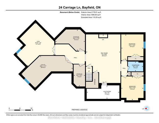 24 Carriage Lane, House other with 3 bedrooms, 3 bathrooms and 6 parking in Bayfield ON | Image 50