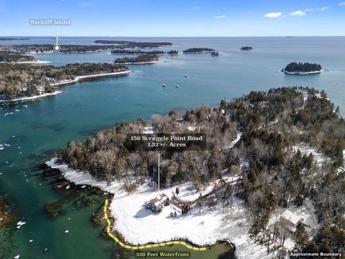 156 Scraggle Point Road, Saint George, ME, 04860 | Card Image