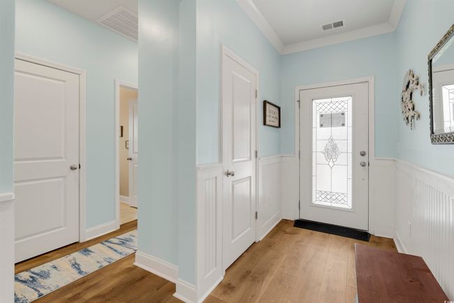 Foyer entrance with light hardwood / wood-style floors | Image 8
