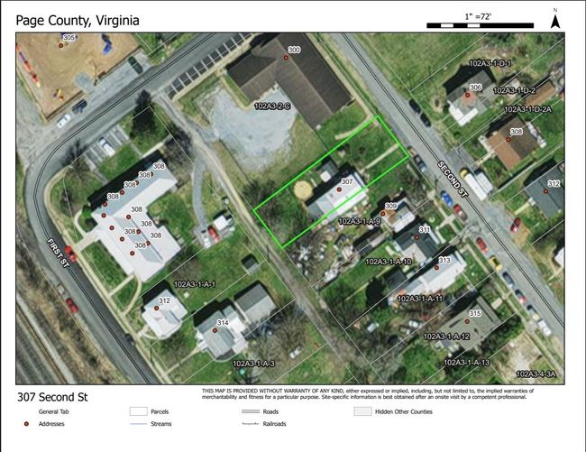 307 2 Nd St, House other with 4 bedrooms, 2 bathrooms and null parking in SHENANDOAH VA | Image 56