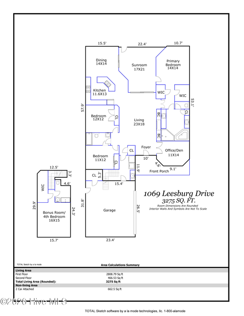 1069 Leesburg Dr, Leland, NC, 28451-9386 | Card Image