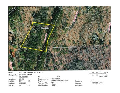 356357-0 Hawks Terrace, Lake Lure, NC, 28746 | Card Image